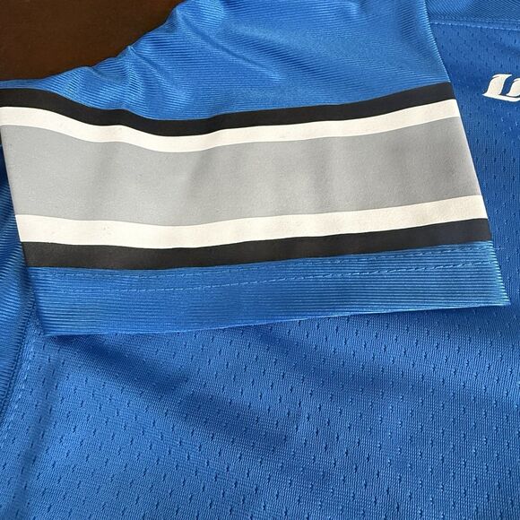 Detroit Lions Women’s Pro Line NFL Team Rep Jersey Blue Blank sportswear Medium - Picture 5 of 9